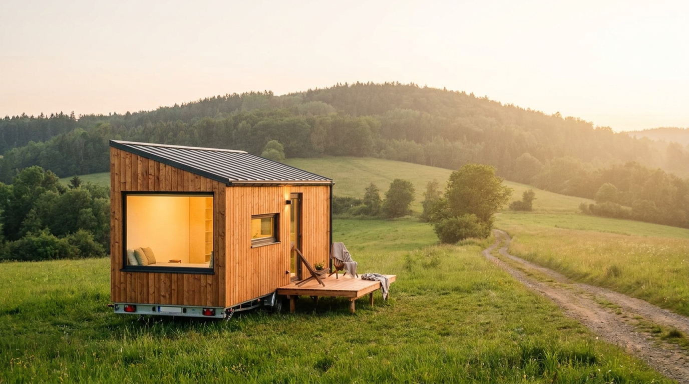 Investiční glamping KODU & GlampingCZ – tiny house v přírodě